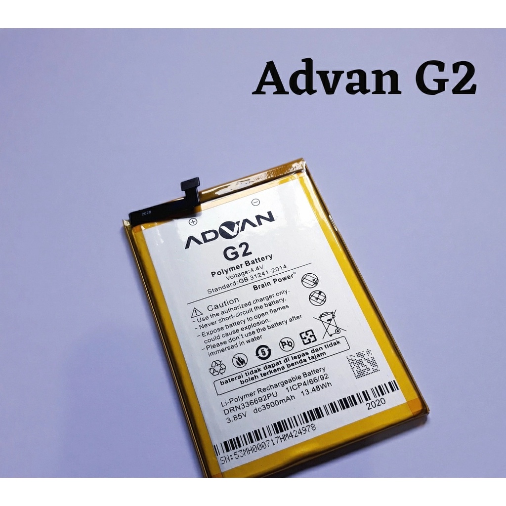 Baterai Advan G2 / Advan G2 4g LTE Batre Batere Battery