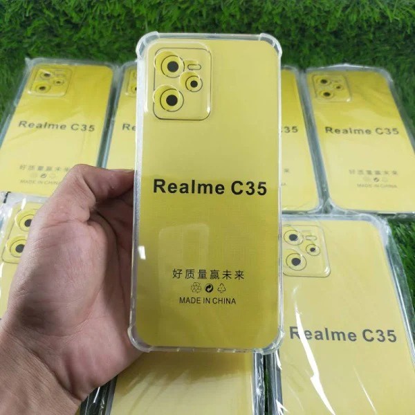 Anti Crack Realme C3 / Realme C35 / Realme C31 / Realme Narzo 50 Prime Jelly Case SoftCase TAHAN BENTURAN