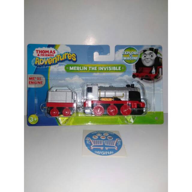 Diecast Merlin The Invisible Thomas and Friends Adventures Metal Engine Original