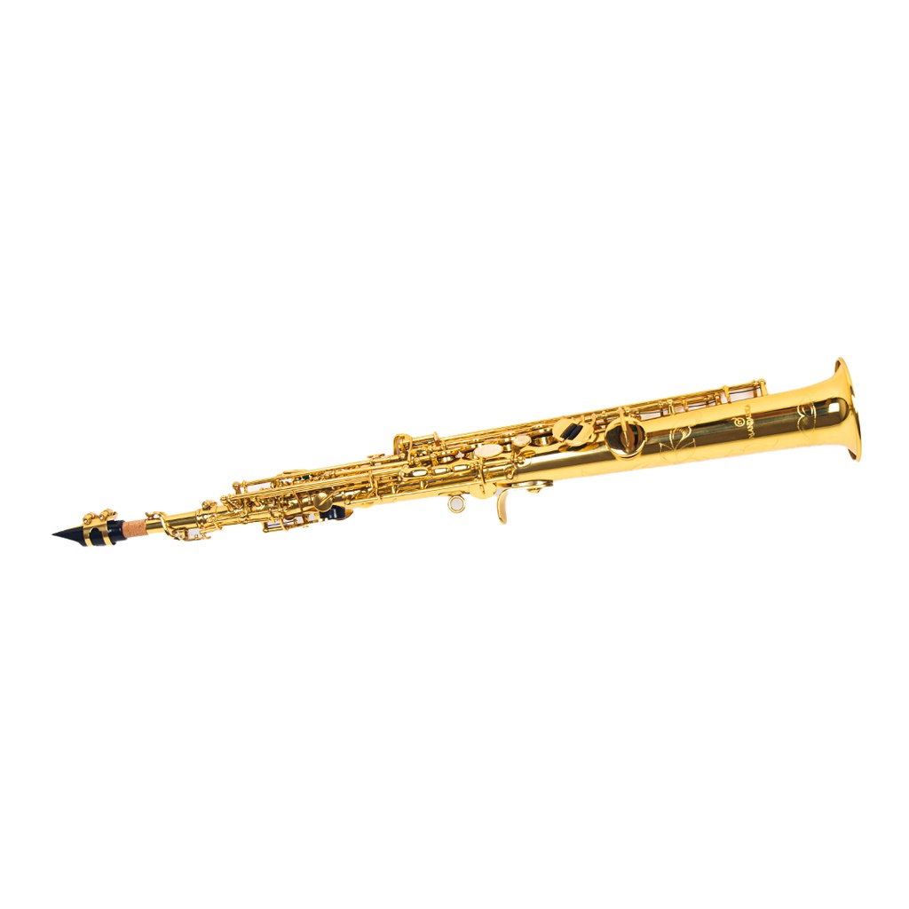 NEW  Saxophone Soprano Mandalika Gold Include Hardcase Original