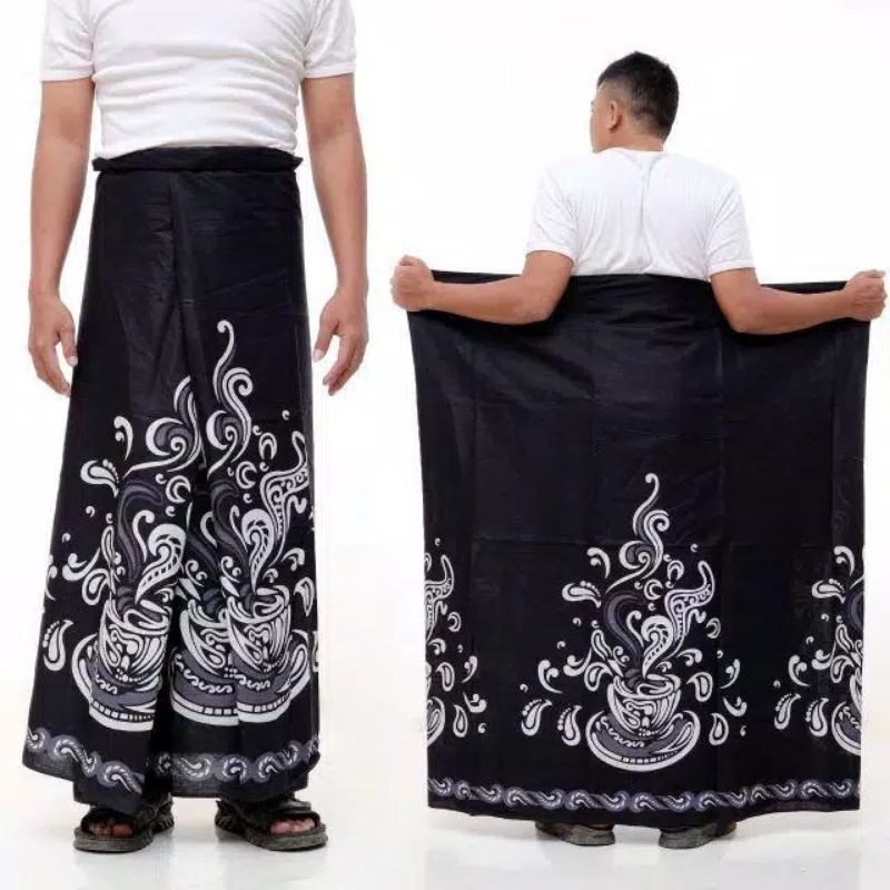 MURAH SARUNG BATIK / SARUNG SANTRI MOTIF NGOPI / GROSIR SARUNG ECER TERMURAH FATKHAN91