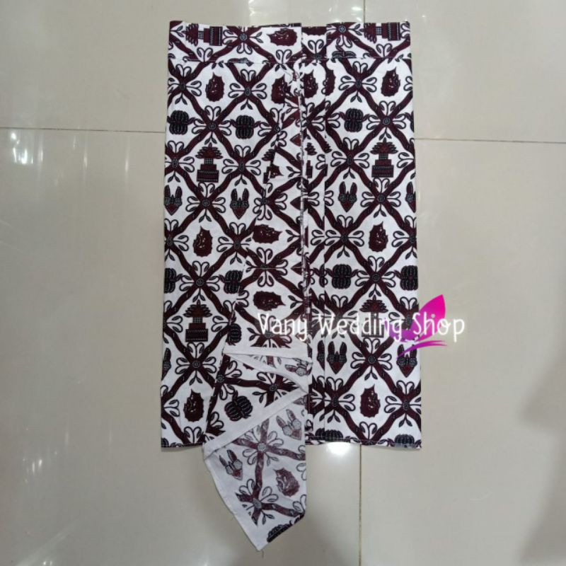 Saput Urang + Blangkon, Motif Sido Mulyo