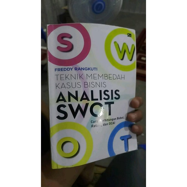 BUKU TEKNIK MEMBEDAH KASUS BISNIS ANALISIS SWOT - FREDDY RANGKUTI [ORIGINAL]