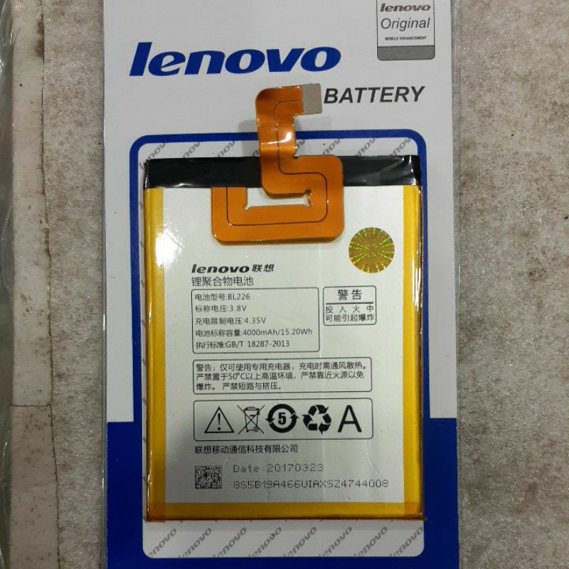 BATRE BATERAI Lenovo S860 / BL226 - ORIGINAL 99% / BL-226 / BL 226 4000 MAH BATRE BATERAI