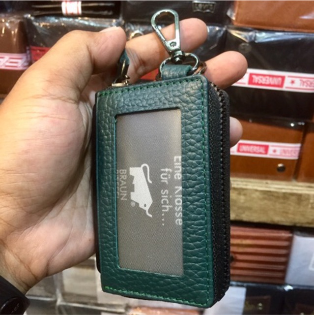 [[antonHilmanto]] dompet gantungan kunci pria res ful bahan kulit asli #dompetkunci #keyholder