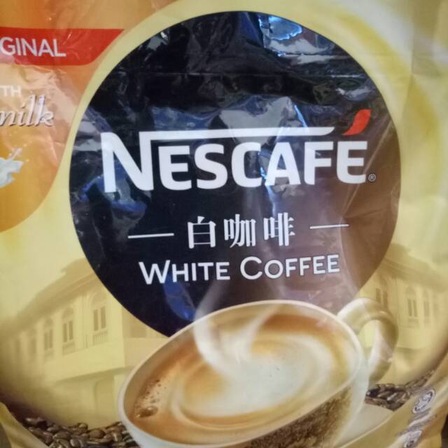 

Nescafe white coffee