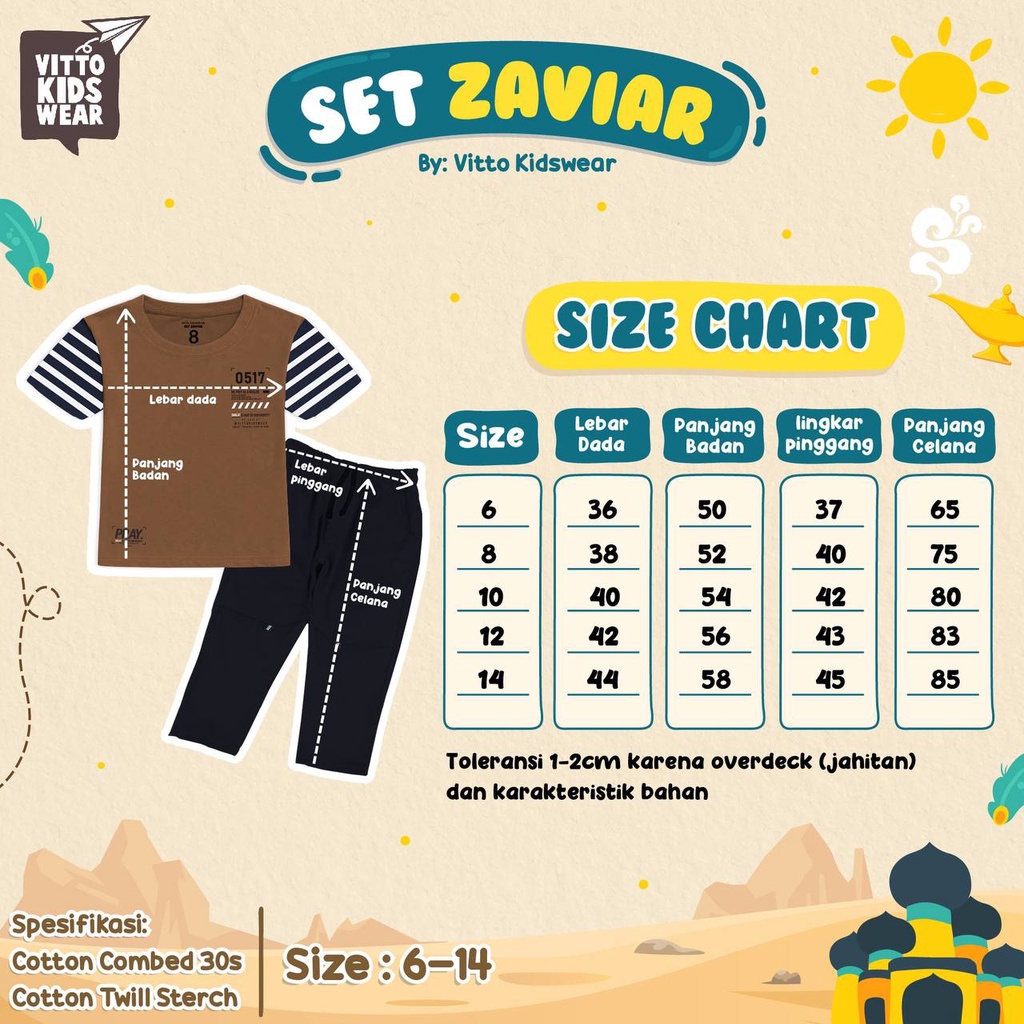 Set Zaviar by Vitto