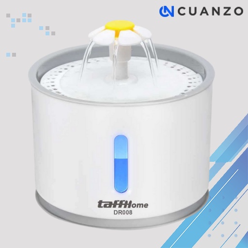 Water Dispenser Fountain Tempat Minum Anjing 2.4L / Dispenser Air Minum Kucing Anjing Otomatis / Tempat Minum Kucing Otomatis Air Mancur Dispenser Anti Tumpah / Wadah Tempat Minum Kucing Air Mancur LED / Filter Air Mancur Minum Hewan Murah Original