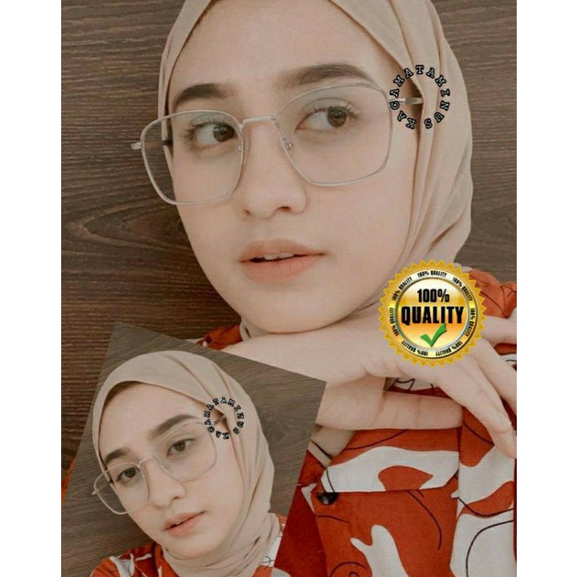 kacamata Antiradiasi kacamata photocromic wanita 8174 bisa lensa minus