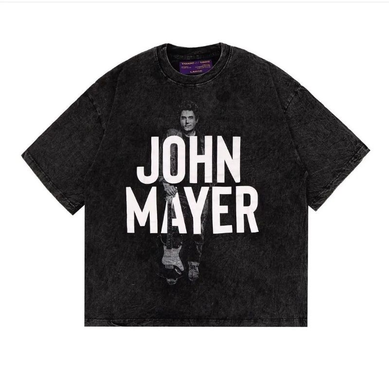 T-SHIRT OVERSIZE TEE TOXIC 1805 JOHN MAYER WASHING BEST