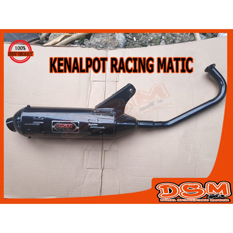 KNALPOT BOBOKAN MIO / KNALPOT MIO BOBOKAN / KNALPOT BOBOKAN MODEL STANDARD MATIC / KNALPOT RACING