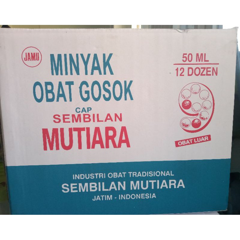 minyak obat gosok 9 mutiara 50 ml