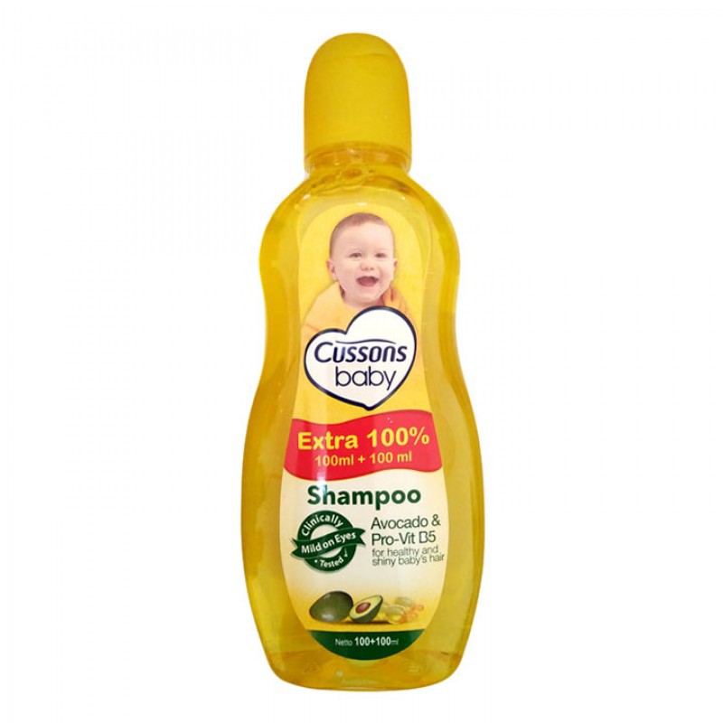 Cussons Baby Shampoo Avocado and Pro-Vit B5 - 100+100 ml