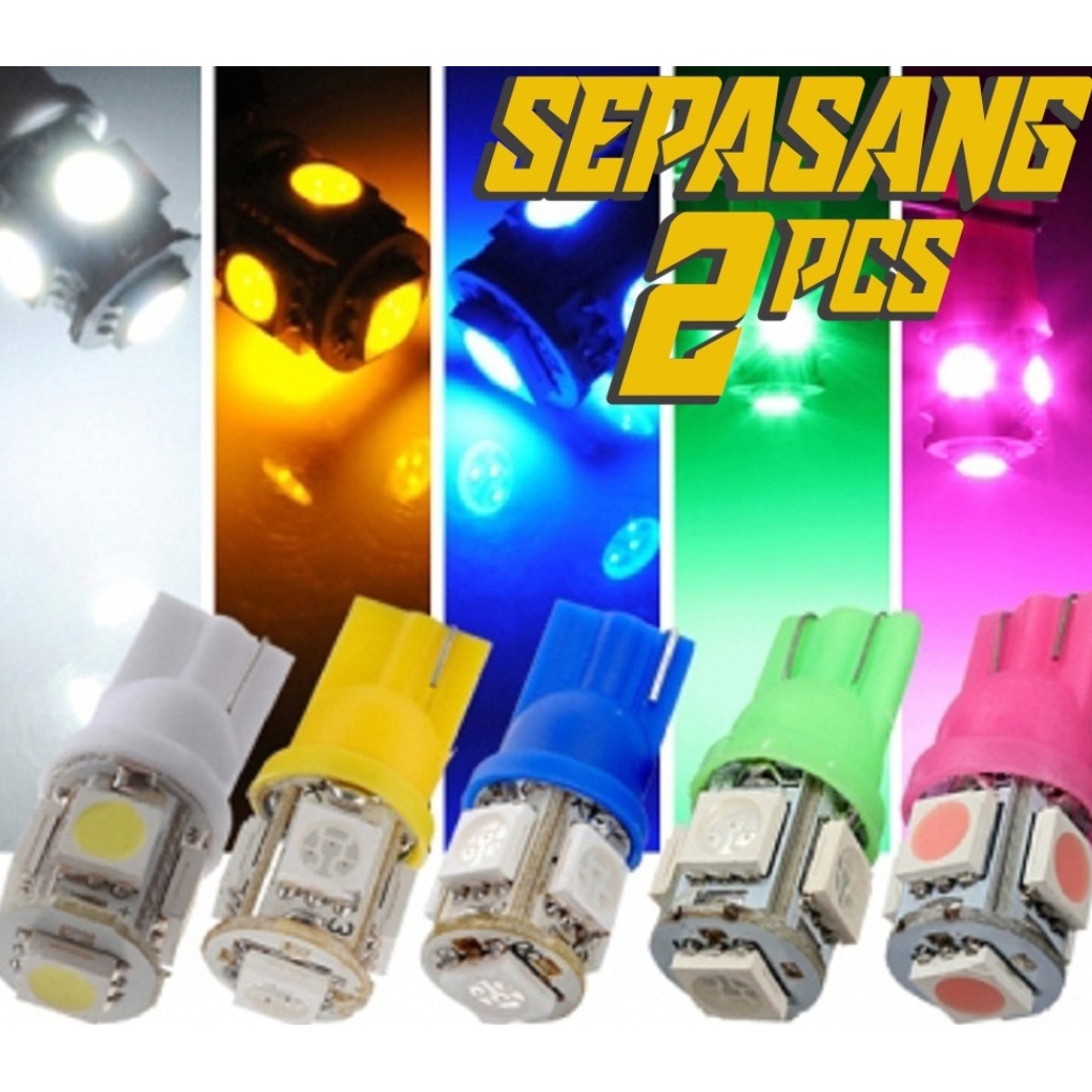 lampu sen led 5 mata harga sepasang