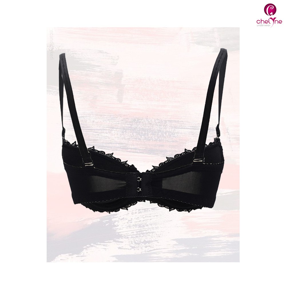 BH Chelyne B8899 Full Brukat Push-Up-Bra Dengan Kawat Penyanggah