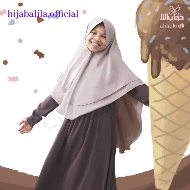 ALILAKIDS  GAMIS AYUMI GAMIS ANAK By Alila Kids