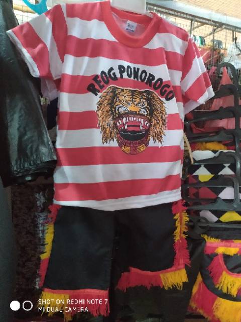 Kaos reog ponorogo anak // Baju jaranan anak laki laki // Baju barong anak / Baju reog ponorogo anak