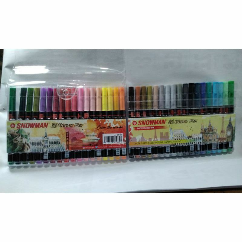 

Brush Pen 36warna Snowman