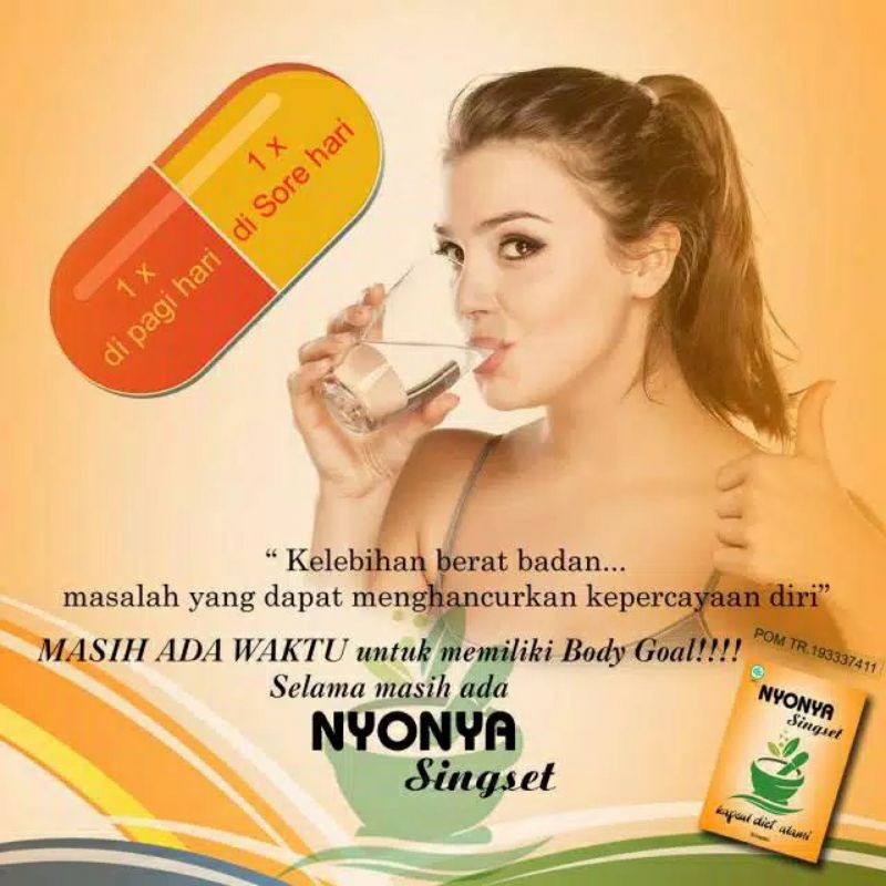 NYONYA SINGSET ORIGINAL PIL UNTUK DIET
