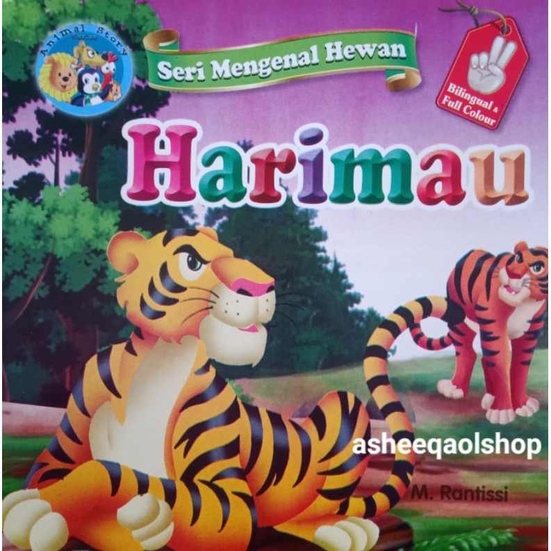 Buku Dongeng Cerita Harimau Seri Mengenal Hewan