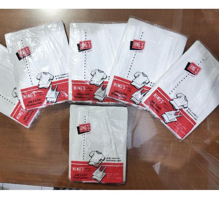 ✹ SINGLET HINGS PRIA, SINGLET DEWASA SALUR / KAOS DALAM PRIA HING'S SINGLET HINGS MERAH/ KUTANG, ORI