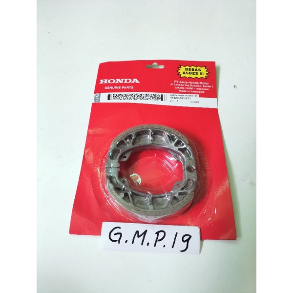 Kampas rem belakang Supra lama/Supra x/kharisma