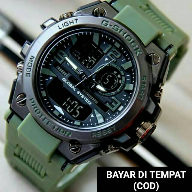 COD ( BAYAR DI TEMPAT ) JAM TANGAN PRIA G-SHOCK GST-8600 MURAH TERLARIS