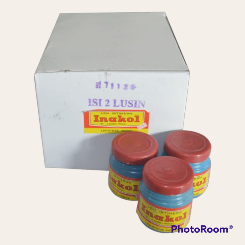 

INAKOL lem kertas colek ukuran kecil