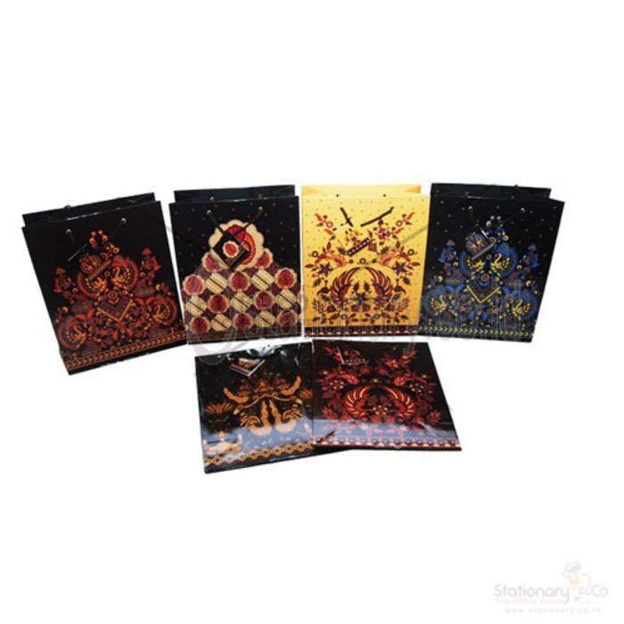 

Tas Tali Kertas Kraft Batik KIKY