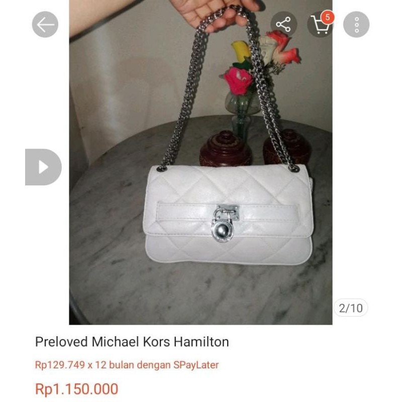 preloved sling MK hamilton