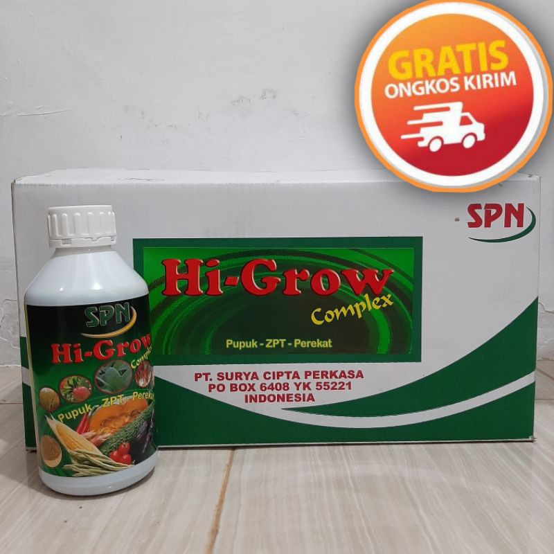 Pupuk Daun Cair Mikro Komplek ZPT SPN Hi Grow