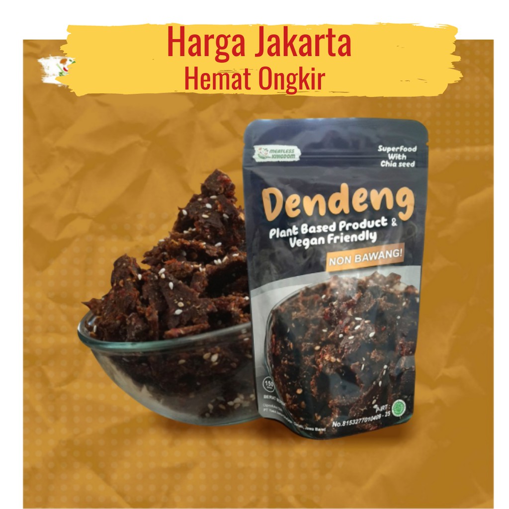 

Dendeng Mushome Daging Vegan & Vegetarian Bawang & Non Bawang