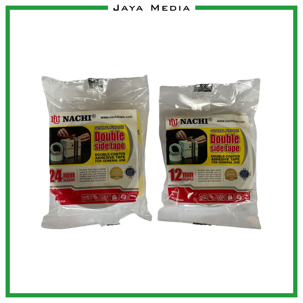 

Nachi Daimaru Double Tape Solasi Bolak Balik 12 dan 24 mm