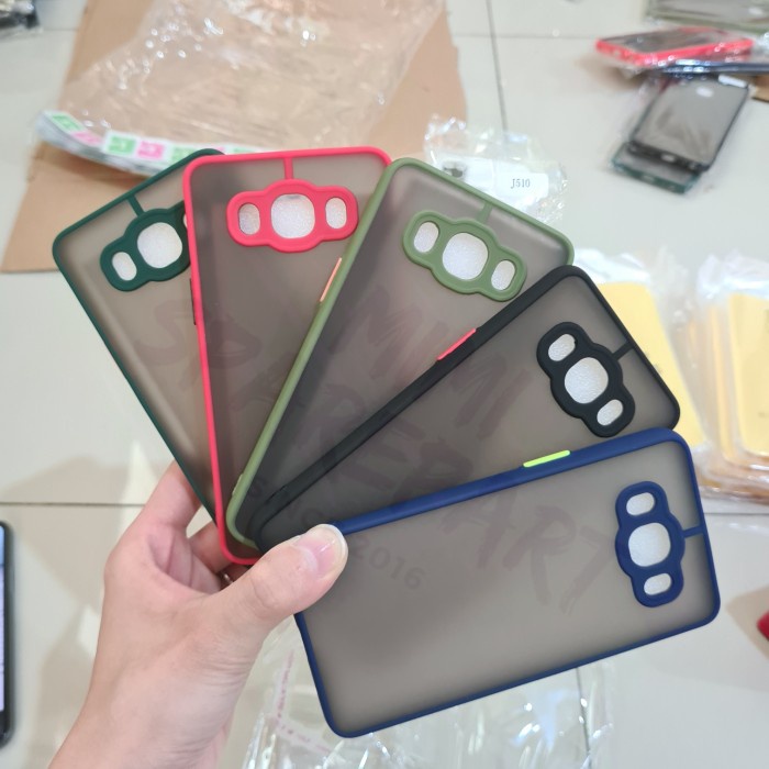 Bumper Candy Hybrid Matte Case Samsung J5 2016 , J7 2016 Casing Frosted Hard Case