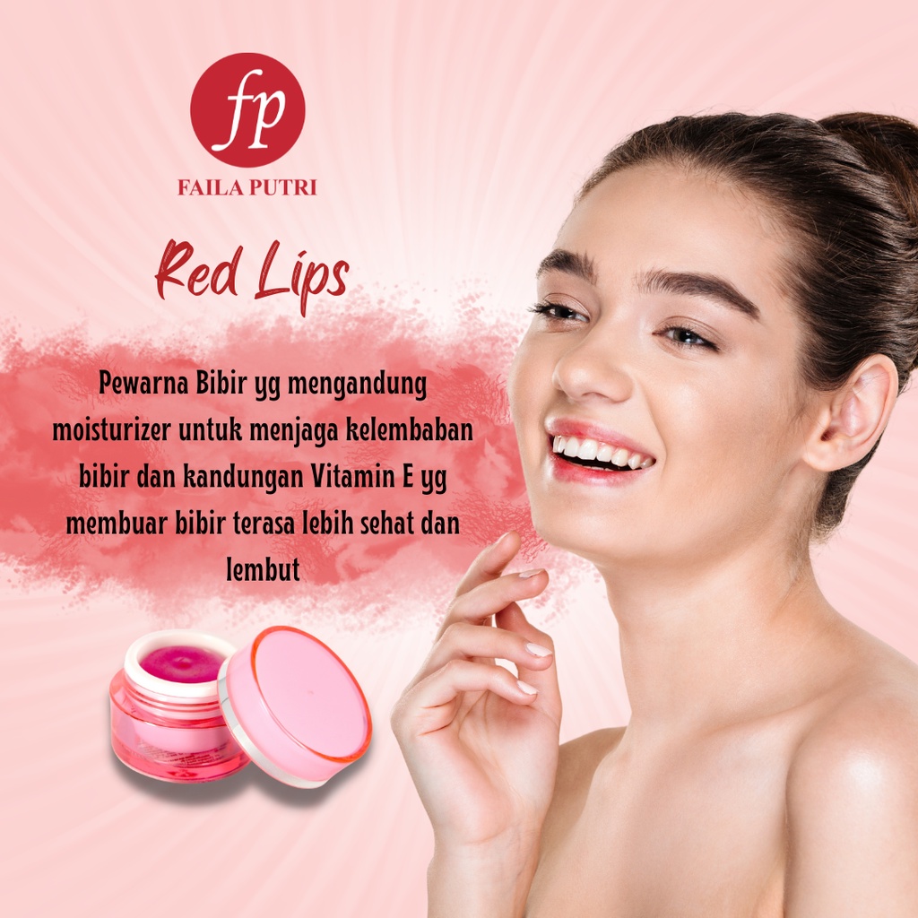 [BEST SELLER]  LIP BALM FAILA PUTRI BPOM pemerah bibir / lips care ORIGINAL