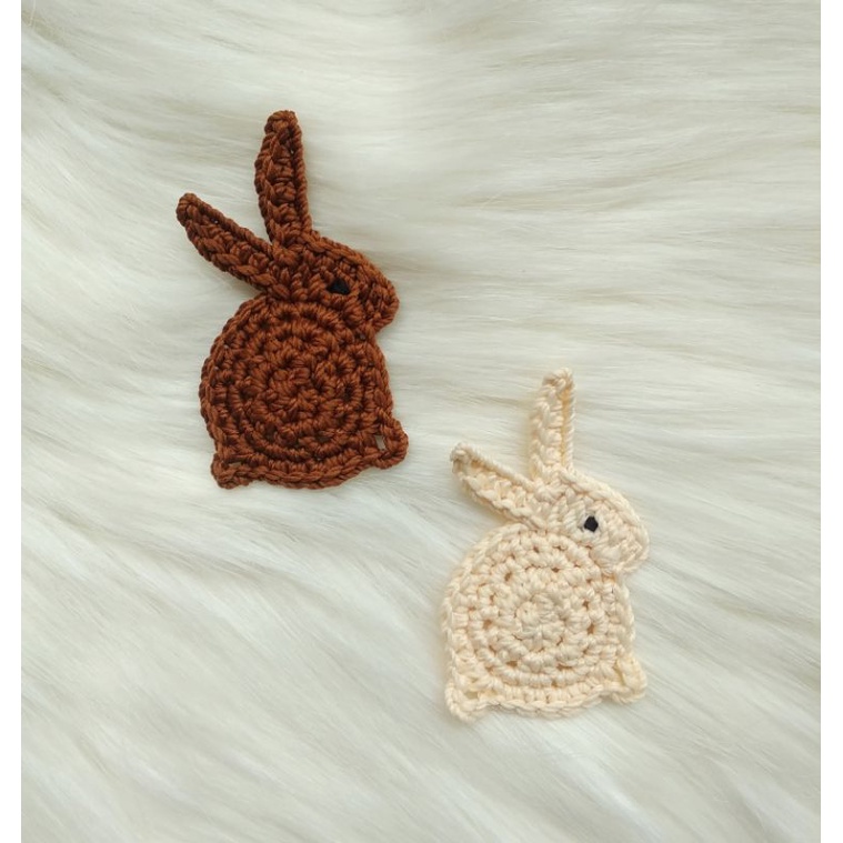 Aplikasi kelinci rajut/aplikasi rajut kelinci/aplikasi rajut hewan/aplikasi hewan rajut