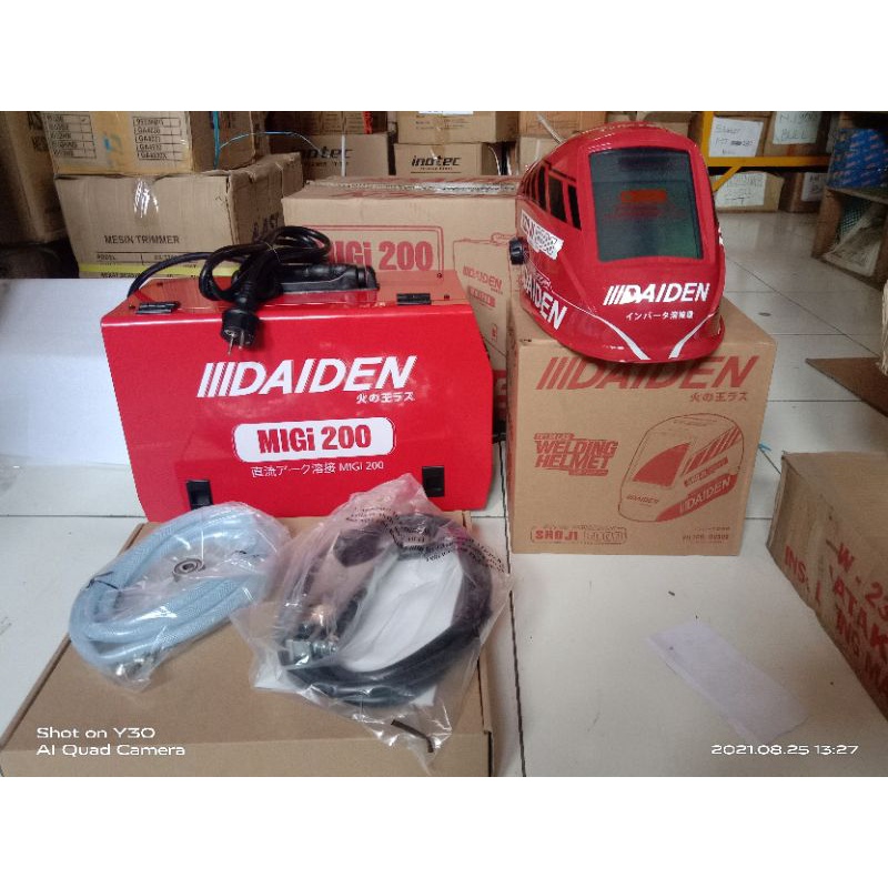 MESIN LAS DAIDEN MIGI 200/TRAVO LAS INVERTER CO2 DAIDEN