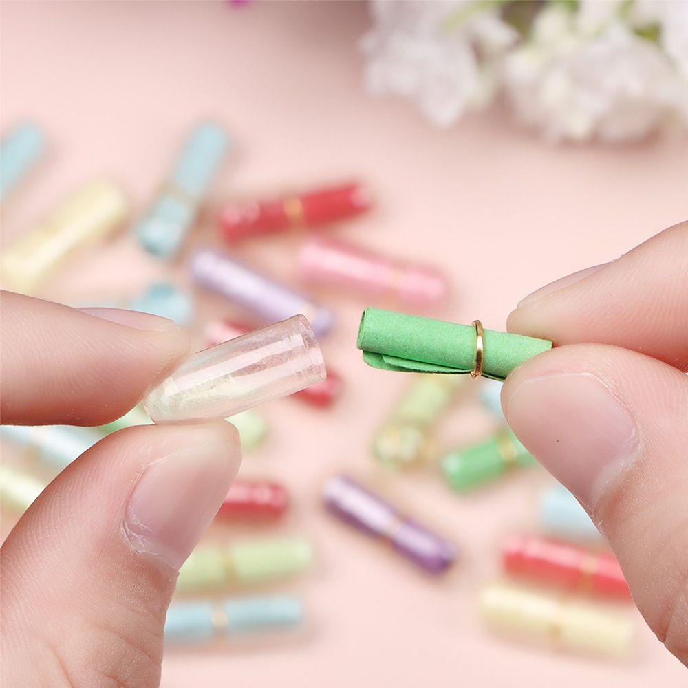 Solighter 50 Pcs Ekspresi Pesan Kapsul Best Wishes Lucky Bottle Perlengkapan Ulang Tahun Pernikahan Nikmat Pesta