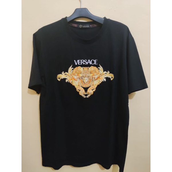 LINK CO Kaos Cowok Branded Versace