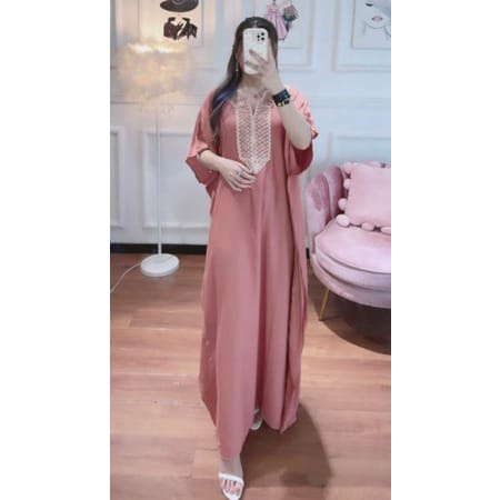 GAMIS KAFTAN TERBARU GAMIS RAYON TERLARIS GAMIS KAFTAN DRESS ARABIAN RENDA BELINDA KEKINIANGamis Kaftan Renda Arabian Jumbo Gamis Arabian kaftan