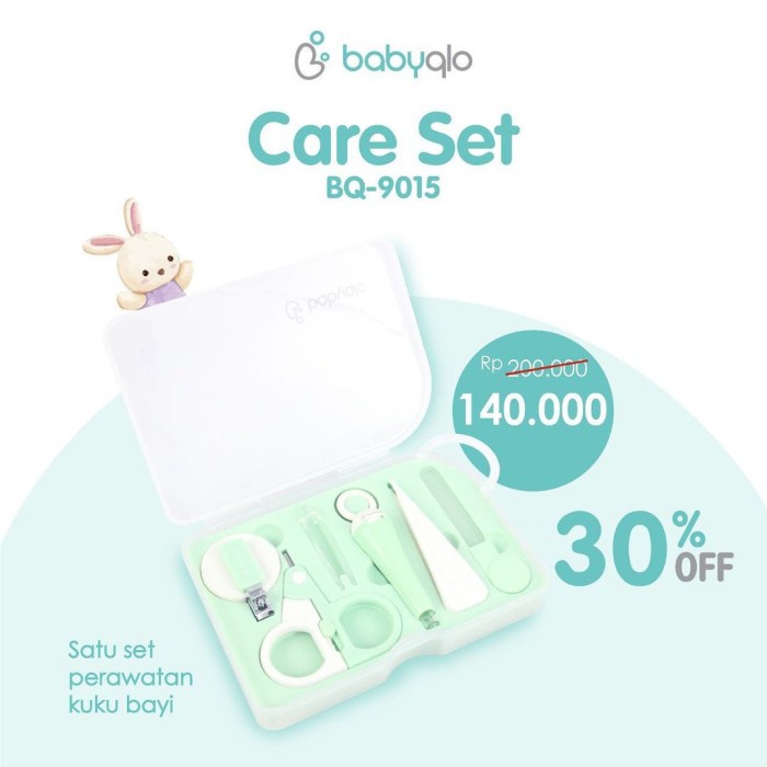 BABYQLO Baby Care Set Nail Clipper Ear Pick Gunting Kuku Bayi