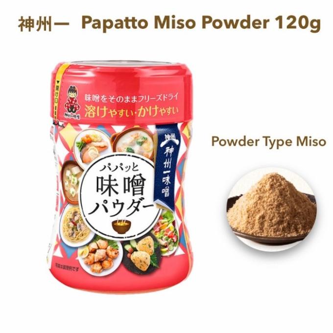 

] Shinshuichi Papatto Miso Powder 120 gr/ Freeze-dried Miso with dashi
