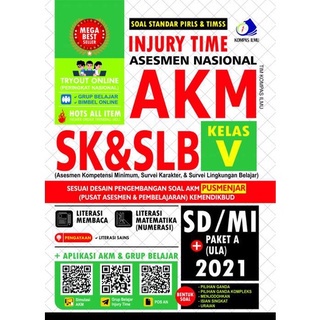 Injury Time Asesmen Nasional AKM SK & SLB SD/MI + Paket A (Ula) 2021
