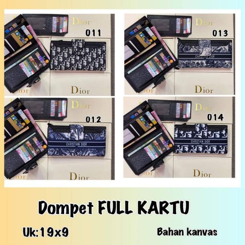 NEW ITEM dompet full kartu lidah import free box