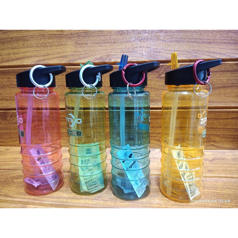 Botol Minum Olahraga+ Cantolan Carabiner 760ml