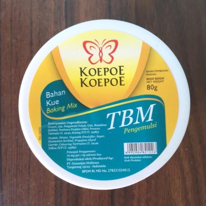 

TBM koepoe koepoe / Bahan kue TBM / pengemulsi / Baking Mix 80 gr