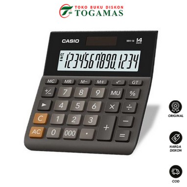 

READY !! KALKULATOR CALCULATOR MH-14-BK CASIO