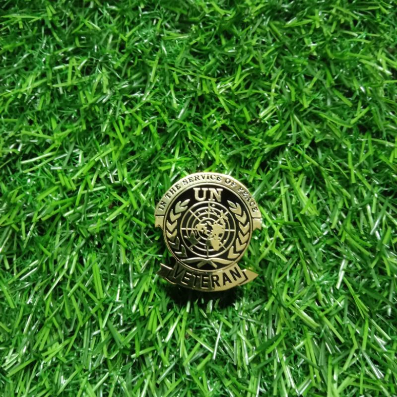 BREVET UN VETERAN (bahan kuningan)