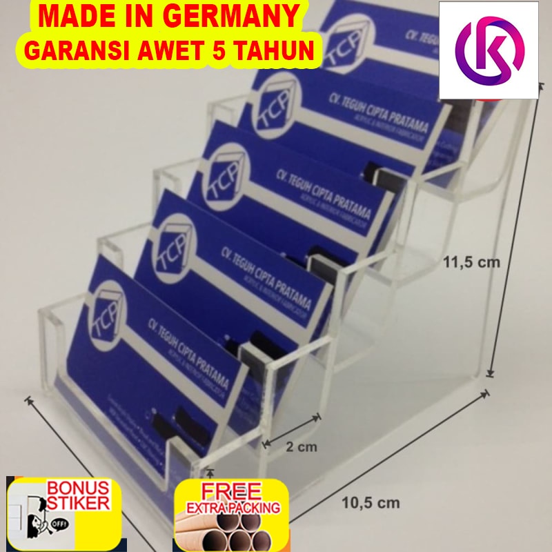

Promo Acrylic Display Kartu Nama KN 08 5 susun (KN 08 (5s)-96)