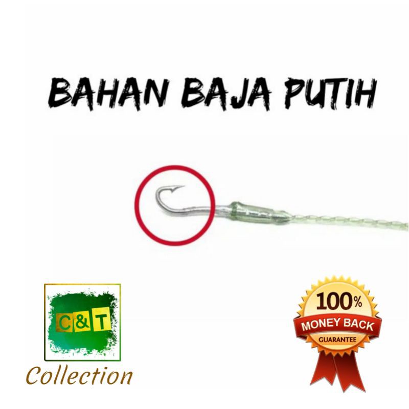 Kail Pancing Urek Belut Pancing Belut Kail Belut India Bahan Baja ( Satu Set)